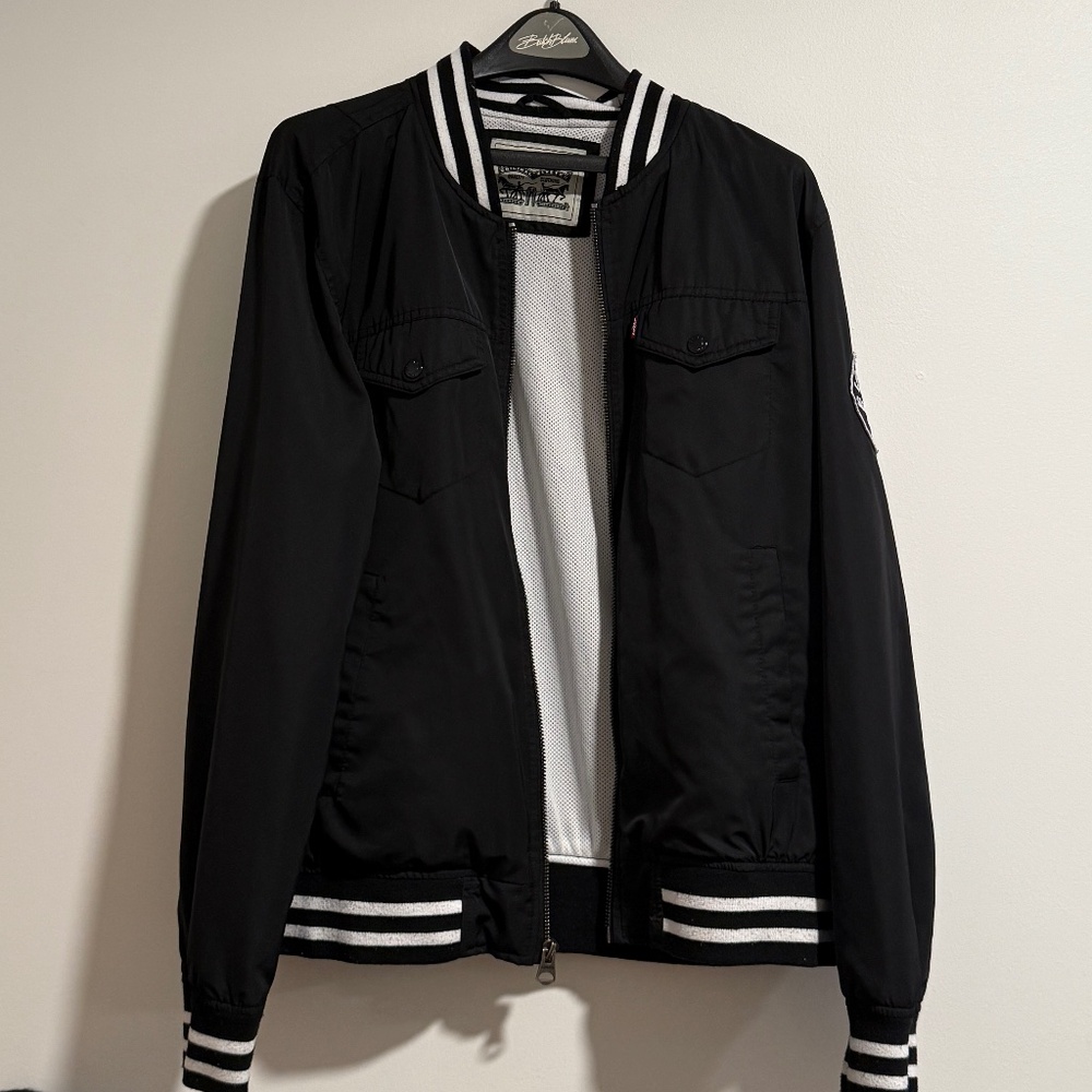 Levi Strauss Varcity Jacket Mens Large